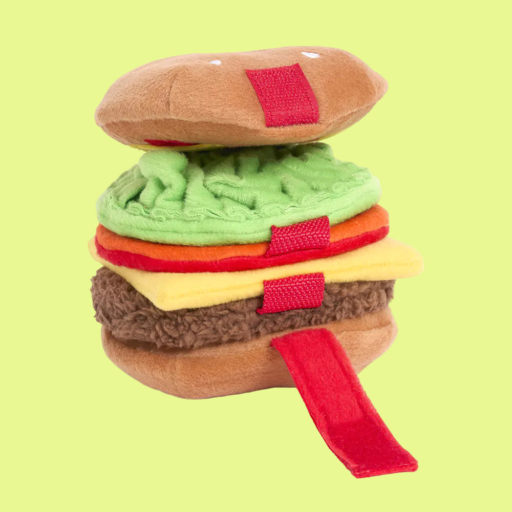 Brinquedo Snufflerz Burger 🍔(enriquecimento ambiental)