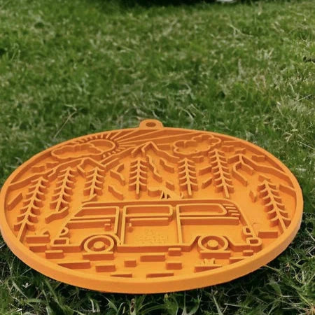 Licking Mat Happy Camper 🌄🚐