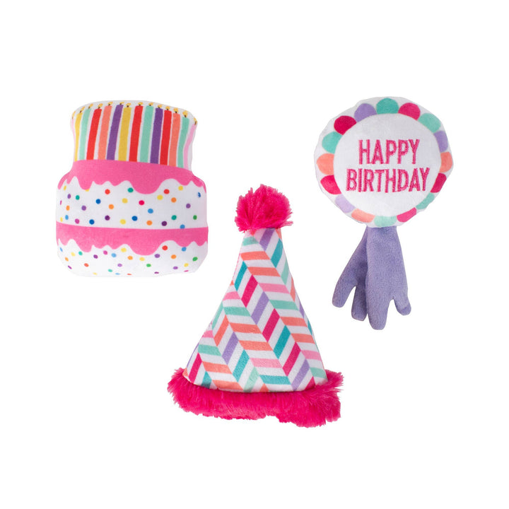 CAN I GET A WOOFWOOF? 🎂(conjunto mini peluches aniversário)