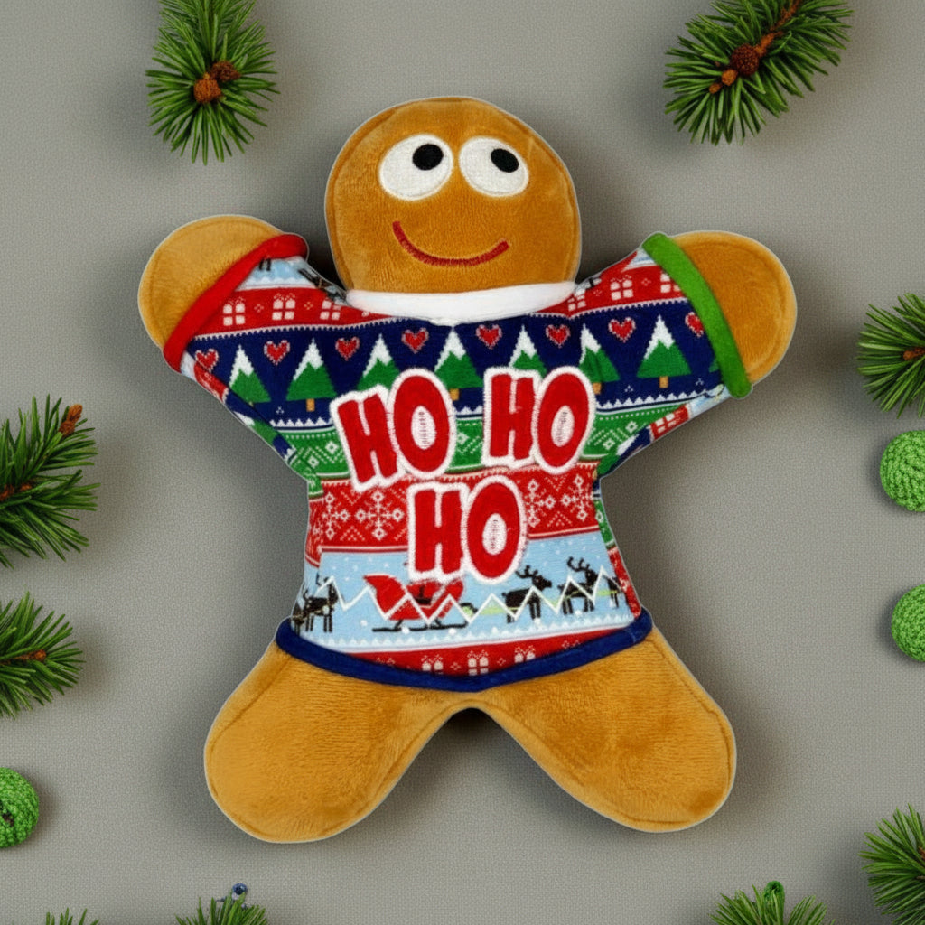 Peluche Ugly Sweater Gingerbread (S/M) 💚🧣