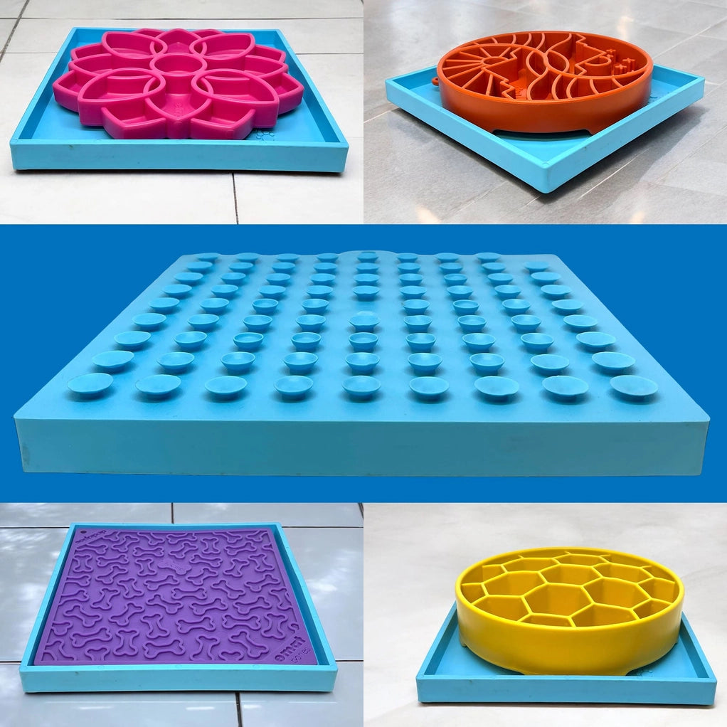 Bandeja Hold'Em (para slow feeders e licking mats)